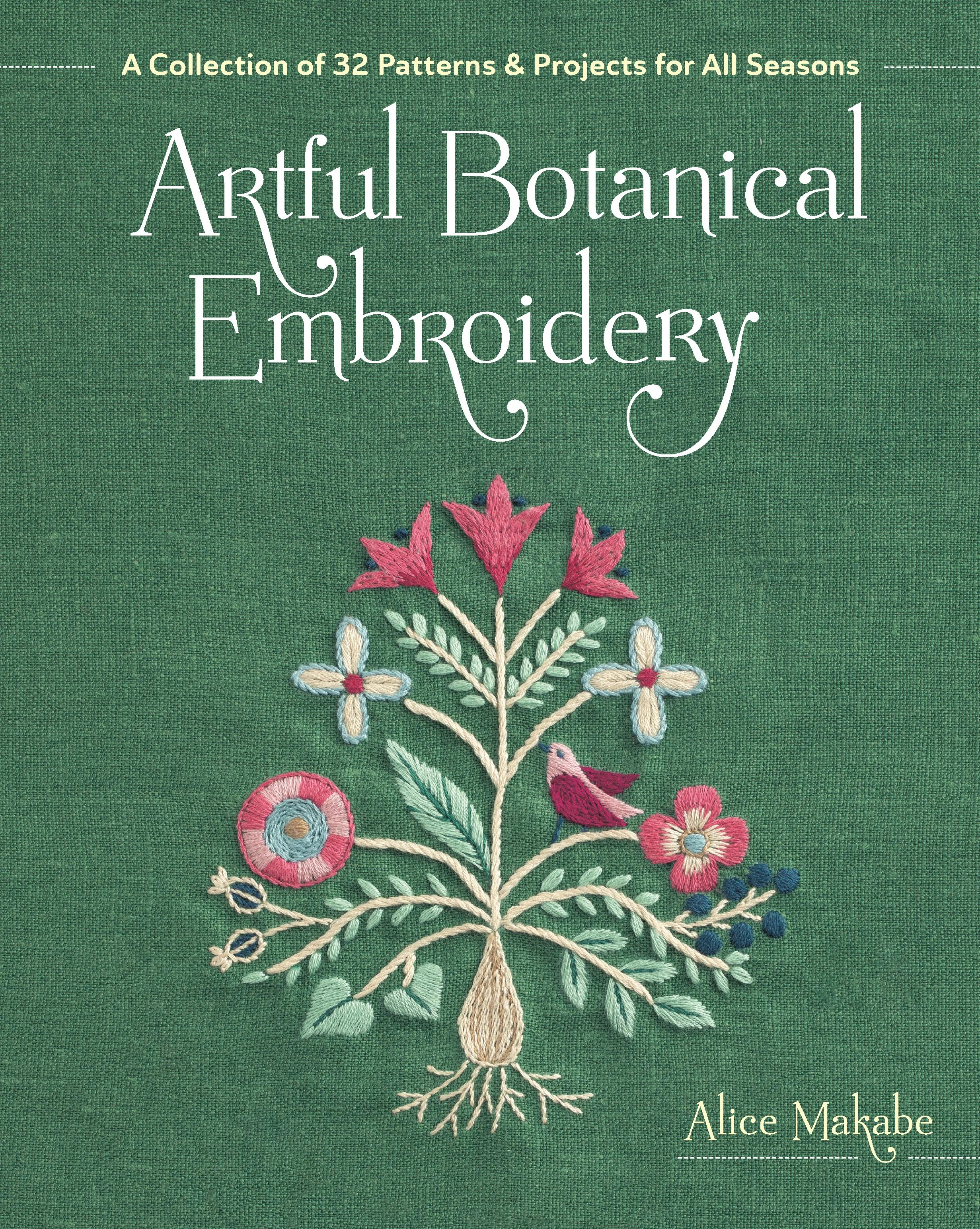 Embroidery Italian fashion 作品集 アートブック Artful Botanical Embroidery — Zakka Workshop Retail